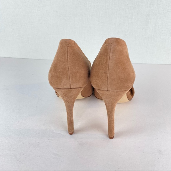 Gibson Latimer Women's Cut Out Suede Heels Size 7M Color Medium Brown - Picture 4 of 11